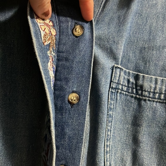 That’s the… Way to go always innovative | large, long sleeve vintage denim - Picture 6 of 7
